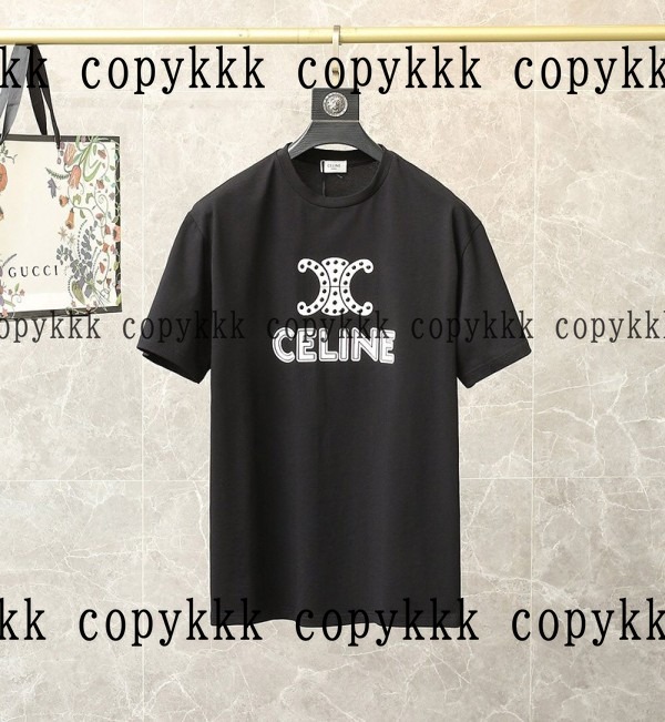 送料無料 セリーヌ 半袖 スーパーコピー - clothing-02833
