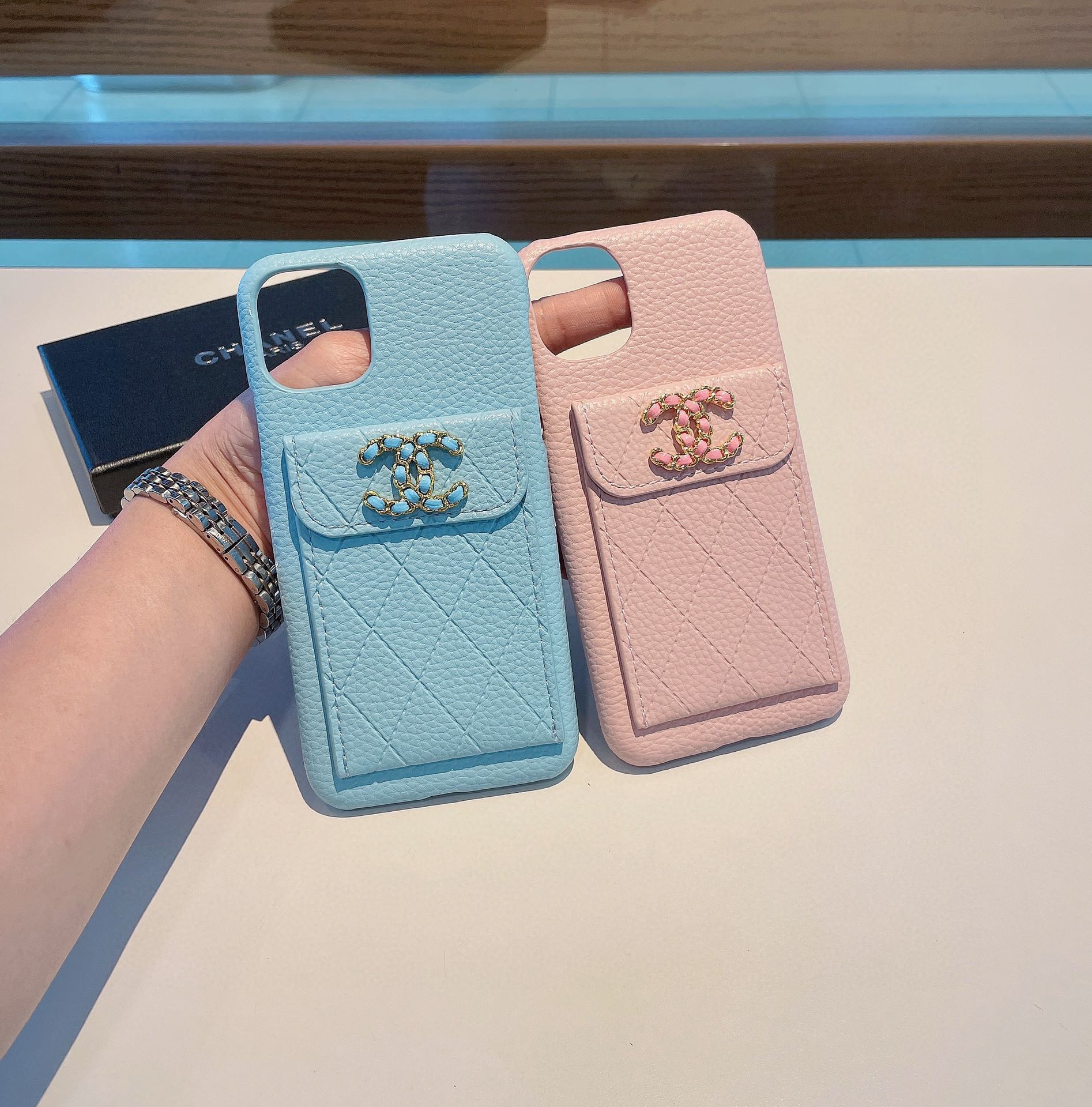 送料無料 シャネル iPhoneケース コピー - phoneCases-00065 画像 5