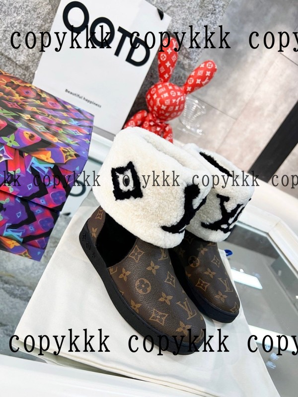 格安 ルイ・ヴィトン ブーツ スーパーコピー - shoes-00921 画像 4