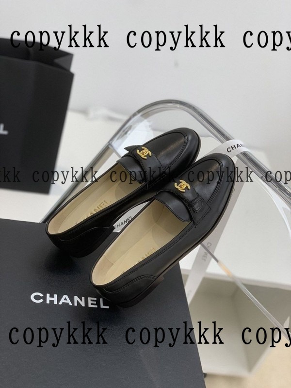 人気 シャネル ローファー N級品 - shoes-00197 画像 9