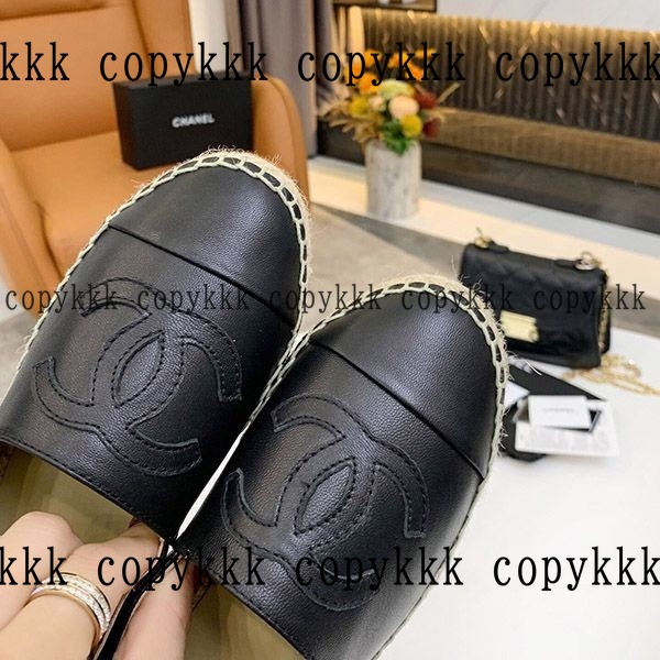 大人気 シャネル ローファー コピー - shoes-00203 画像 8