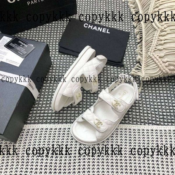 格安 シャネル ミュールサンダル スーパーコピー - shoes-00143 画像 4