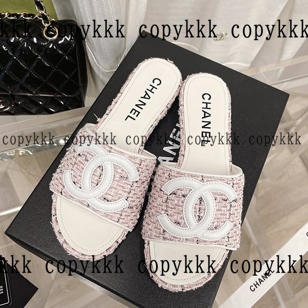 シャネル ミュールサンダル コピー 激安通販 - shoes-00177 画像 5