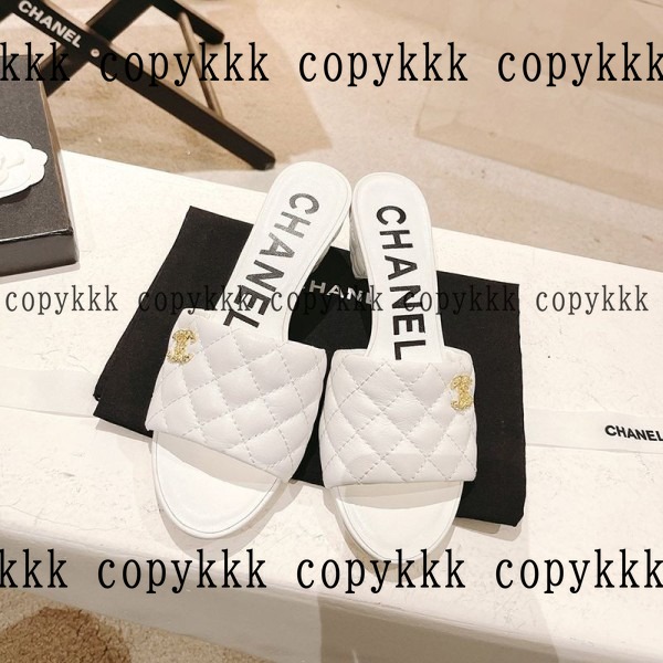 シャネル ミュールサンダル N級品 送料無料 - shoes-00139
