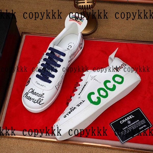 格安 シャネル スニーカー スーパーコピー - shoes-00249 画像 6