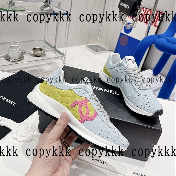 格安 シャネル スニーカー スーパーコピー - shoes-00250 画像 6