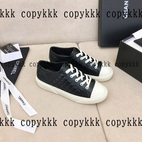 送料無料 シャネル スニーカー スーパーコピー - shoes-00251 画像 2