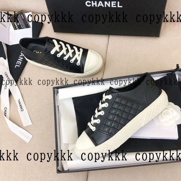 送料無料 シャネル スニーカー スーパーコピー - shoes-00251 画像 5