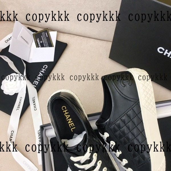 送料無料 シャネル スニーカー スーパーコピー - shoes-00251 画像 8