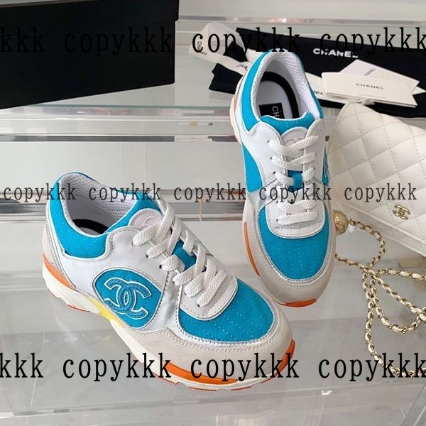 送料無料 シャネル スニーカー スーパーコピー - shoes-00219 画像 2
