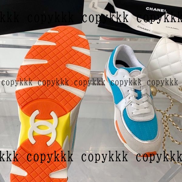 送料無料 シャネル スニーカー スーパーコピー - shoes-00219 画像 4