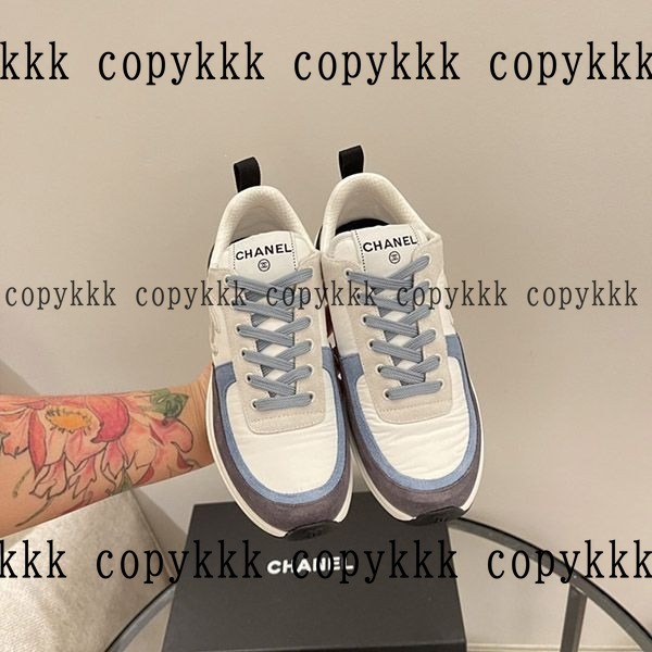 送料無料 シャネル スニーカー スーパーコピー - shoes-00262 画像 4