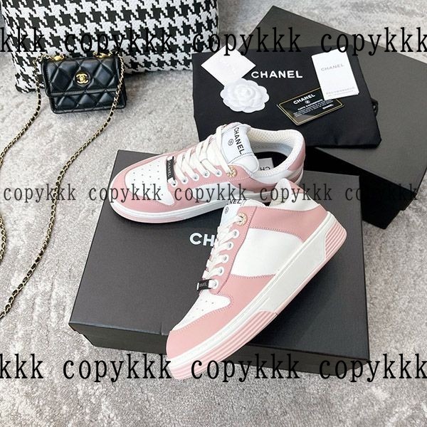 送料無料 シャネル スニーカー スーパーコピー - shoes-00266 画像 2