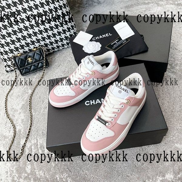 送料無料 シャネル スニーカー スーパーコピー - shoes-00266 画像 4