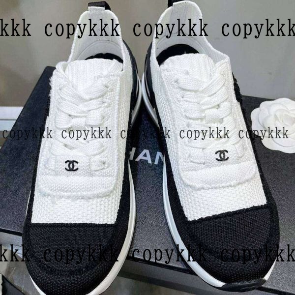 送料無料 シャネル スニーカー スーパーコピー - shoes-00273 画像 8