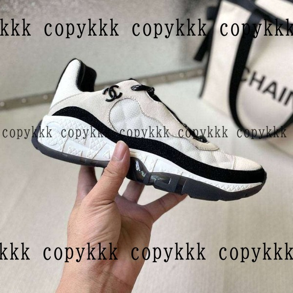 送料無料 シャネル スニーカー スーパーコピー - shoes-00275