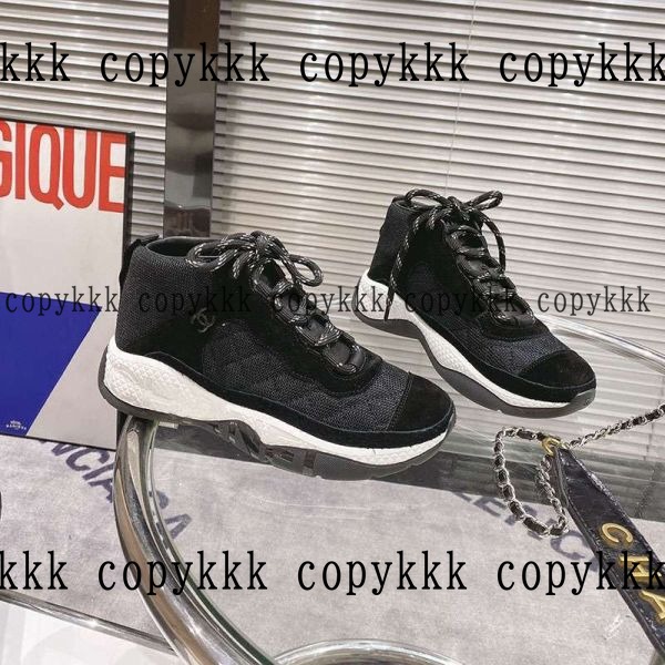 シャネル スニーカー N級品 送料無料 - shoes-00280 画像 4