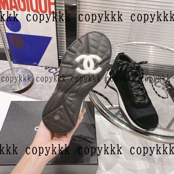 シャネル スニーカー N級品 送料無料 - shoes-00280 画像 9