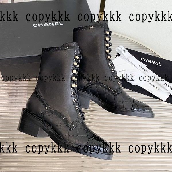 送料無料 シャネル ブーツ スーパーコピー - shoes-00096 画像 2