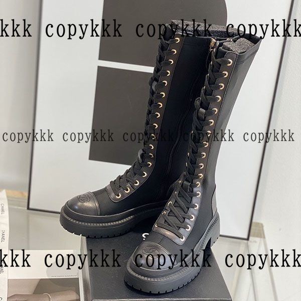 送料無料 シャネル ブーツ スーパーコピー - shoes-00108 画像 3