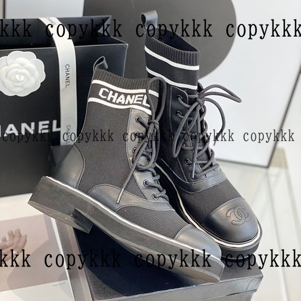 人気 シャネル ブーツ N級品 - shoes-00110 画像 4
