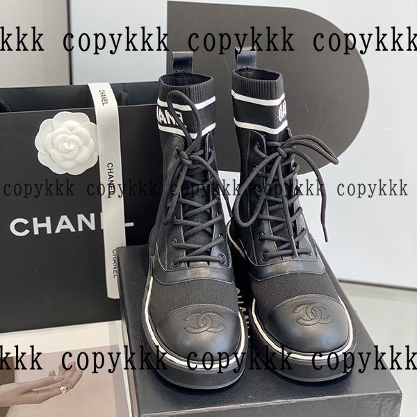 人気 シャネル ブーツ N級品 - shoes-00110 画像 5