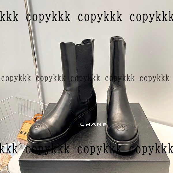 送料無料 シャネル ブーツ スーパーコピー - shoes-00087 画像 4