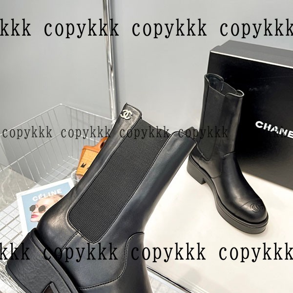 送料無料 シャネル ブーツ スーパーコピー - shoes-00087 画像 5
