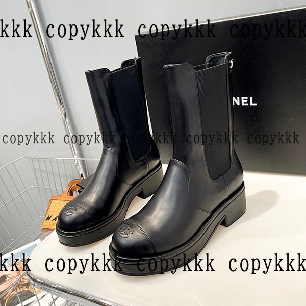 送料無料 シャネル ブーツ スーパーコピー - shoes-00087 画像 6