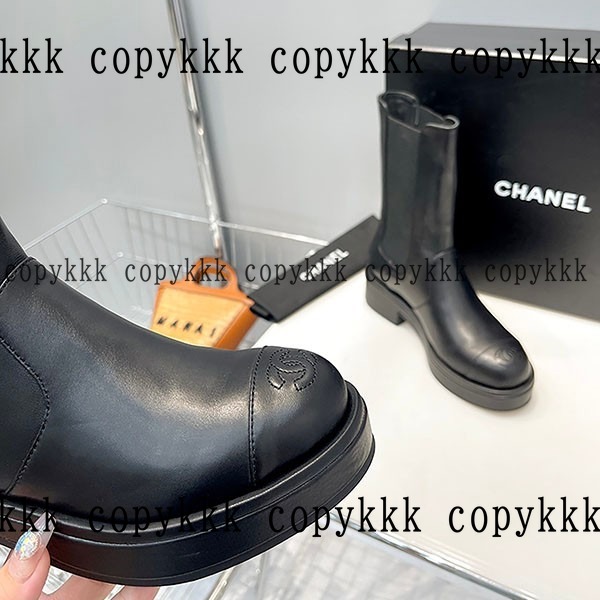 送料無料 シャネル ブーツ スーパーコピー - shoes-00087 画像 7