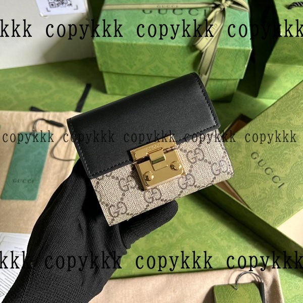 送料無料 グッチ 折り財布 スーパーコピー - wallets-00100