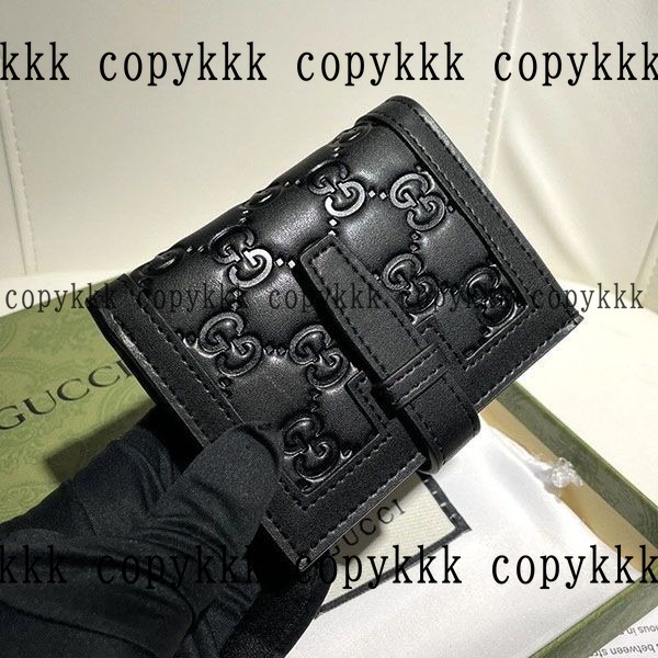送料無料 グッチ 折り財布 スーパーコピー - wallets-00151 画像 4