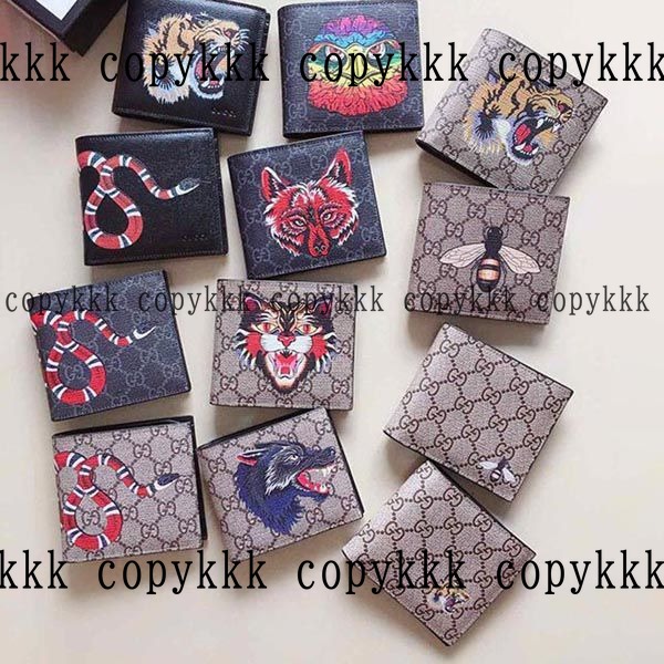 送料無料 グッチ 折り財布 スーパーコピー - wallets-00182 画像 9