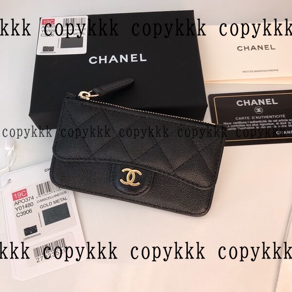 送料無料 シャネル カードケース スーパーコピー - wallets-00294