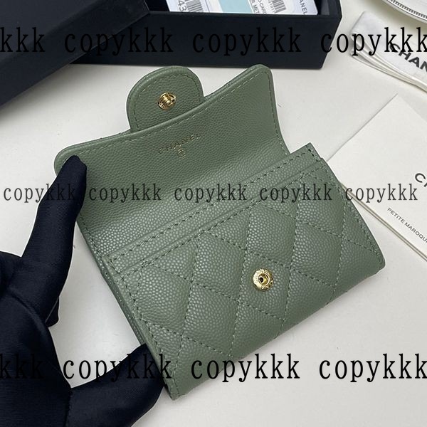 人気 シャネル 折り財布 コピー - wallets-00343 画像 4