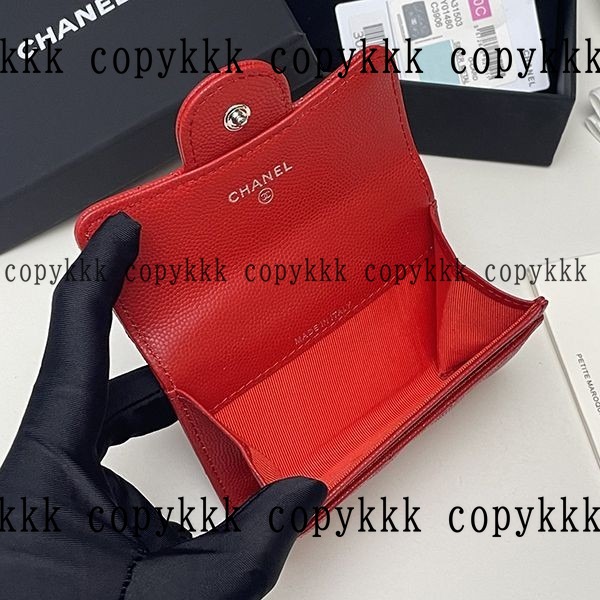 送料無料 シャネル 折り財布 スーパーコピー - wallets-00344 画像 5