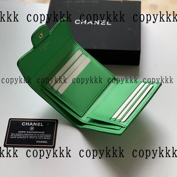 人気 シャネル 折り財布 コピー - wallets-00354 画像 8