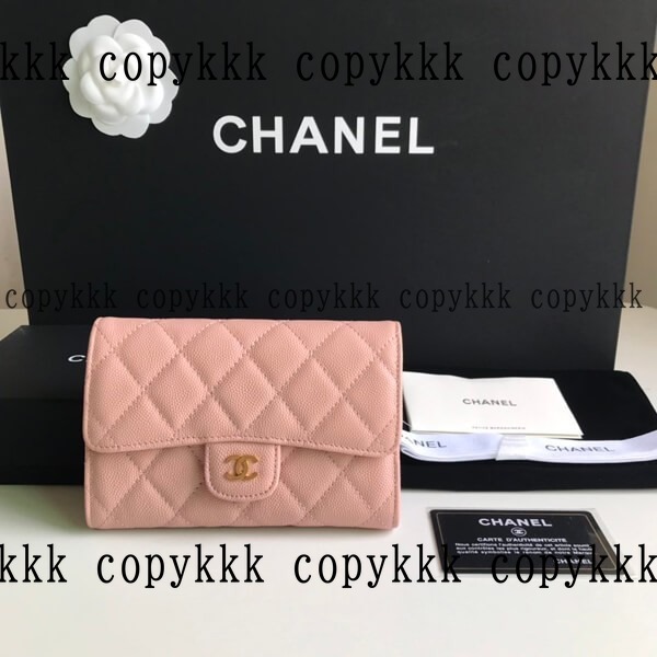 シャネル 折り財布 コピー 送料無料 - wallets-00355
