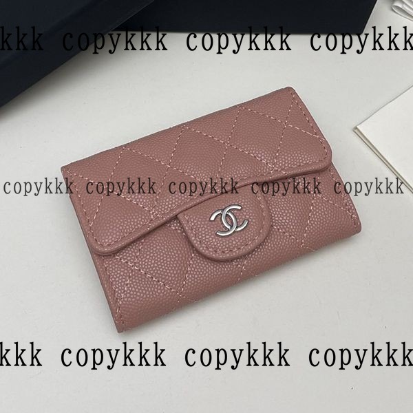 人気 シャネル 折り財布 コピー - wallets-00334