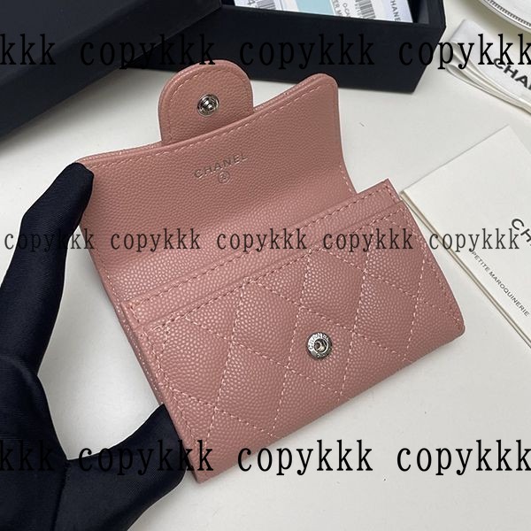 人気 シャネル 折り財布 コピー - wallets-00334 画像 3