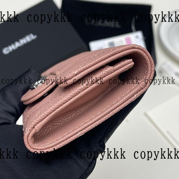 人気 シャネル 折り財布 コピー - wallets-00334 画像 4