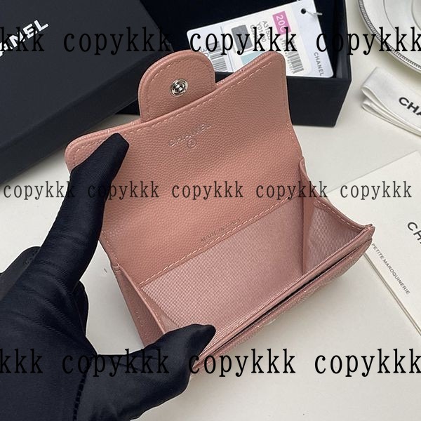 人気 シャネル 折り財布 コピー - wallets-00334 画像 5