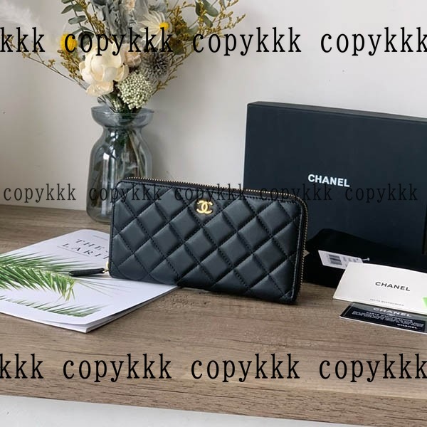 人気 シャネル 長財布 コピー - wallets-00373