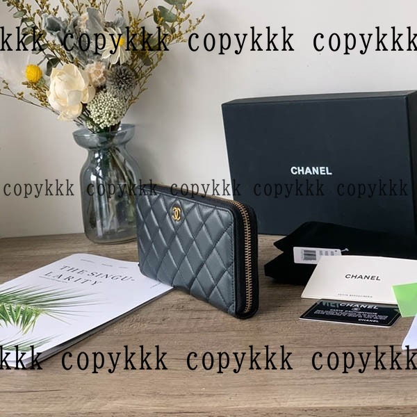 人気 シャネル 長財布 コピー - wallets-00373 画像 3