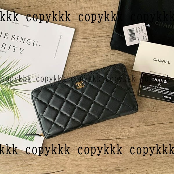 人気 シャネル 長財布 コピー - wallets-00373 画像 4