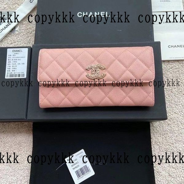 送料無料 シャネル 長財布 スーパーコピー - wallets-00383 メイン画像