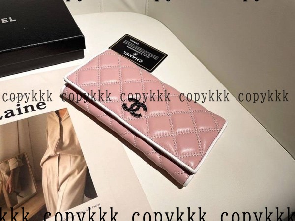 人気 シャネル 長財布 コピー - wallets-00388 画像 5