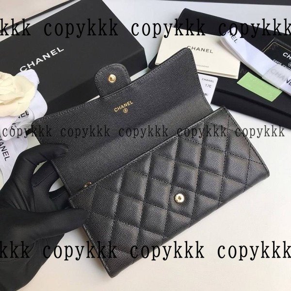 シャネル 長財布 コピー 送料無料 - wallets-00363 画像 5