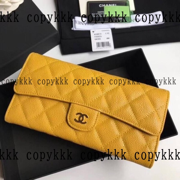 人気 シャネル 長財布 コピー - wallets-00391 画像 3
