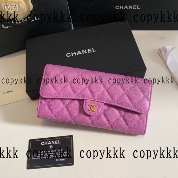 送料無料 シャネル 長財布 スーパーコピー - wallets-00392